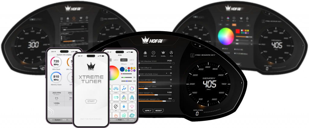 Das Xtreme Tuner Plus Utility bietet noch mehr Features (Bildquelle: KFA2).